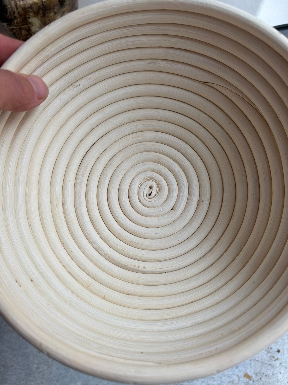 Rijsmandje voor brooddeeg 14 stuks, Beige, Ophalen of Verzenden, Natuurlijk materiaal, Overige typen