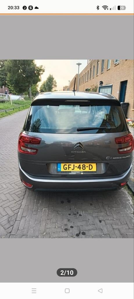 Citroen C4 GRAND PICASSO SPACETOURER 7PERS, Auto's, Automaat, Stof, Elektrische ramen, C4 (Grand) Picasso