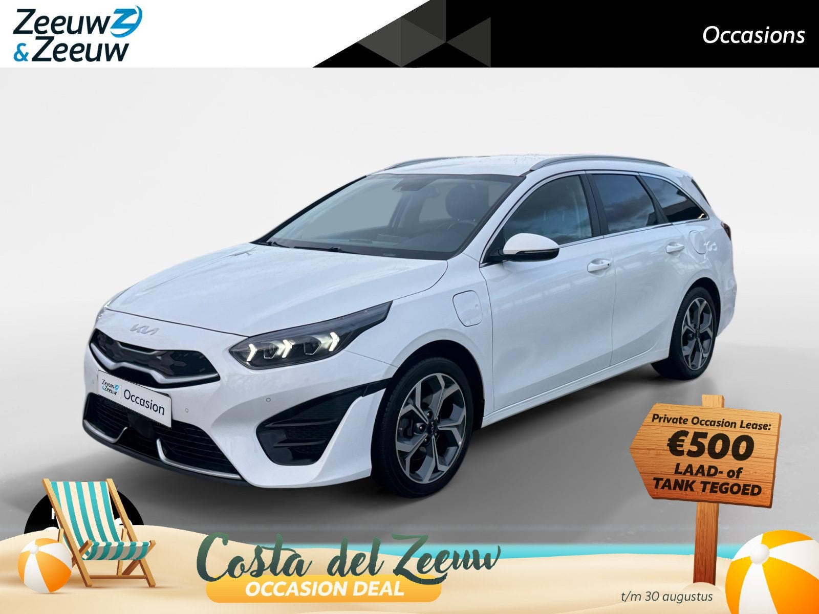 Kia Ceed Sportswagon 1.6 GDI PHEV ExecutiveLine Automaat | N, 12 maanden, Gebruikt, Wit, Geïmporteerd