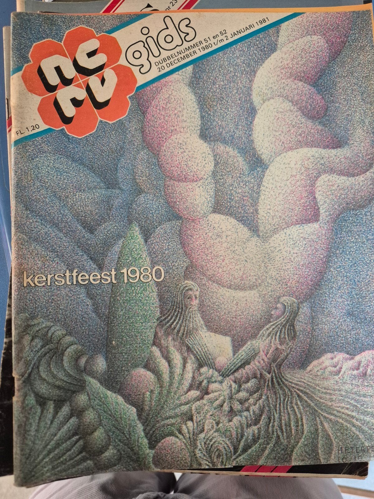 NCRV Gids Kerstfeest 1980 - Dubbelnummer 51 en 52, Ophalen of Verzenden, Gelezen, Overige typen