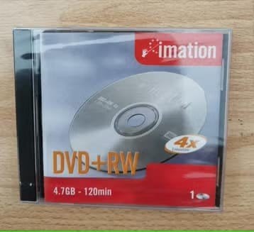 Imation DVD+RW 4.7 GB 120min (3 stuks), Herschrijfbaar, Nieuw, Ophalen of Verzenden, Dvd