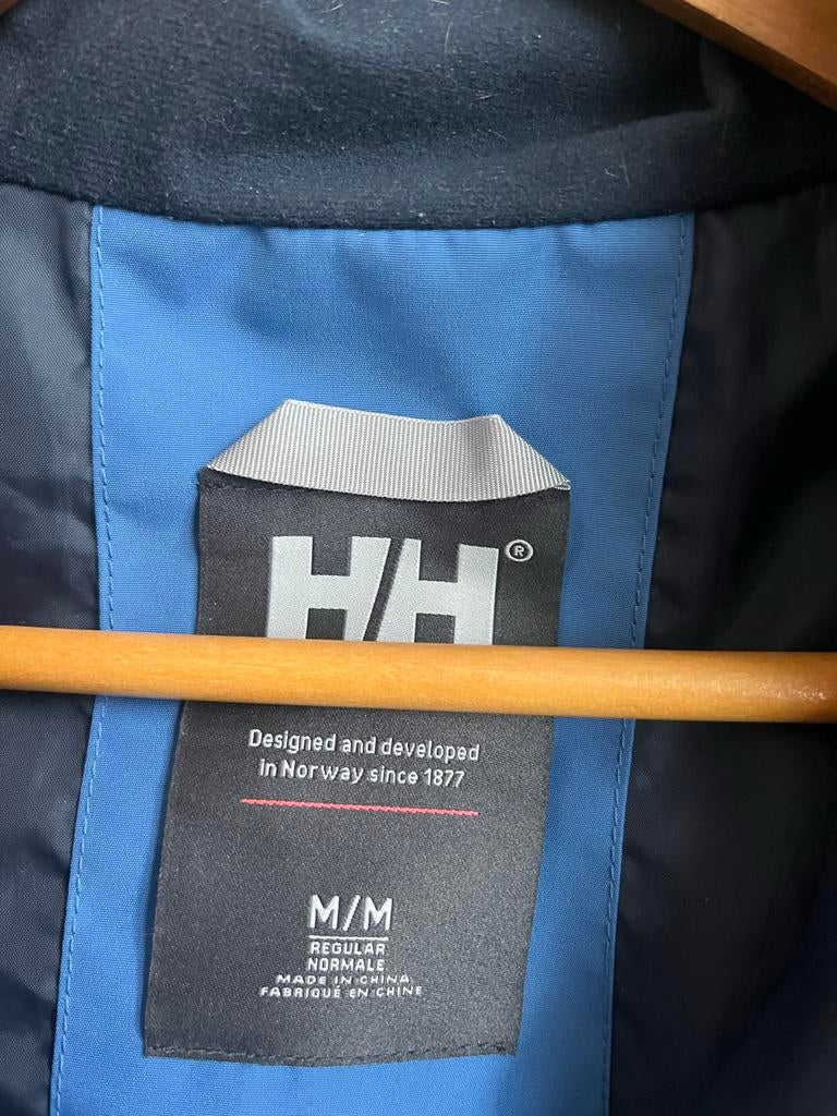 Helly Hansen Dames Wind- & Waterdicht Jack - Maat M, Ophalen of Verzenden, Zo goed als nieuw, Maat 38/40 (M), Blauw