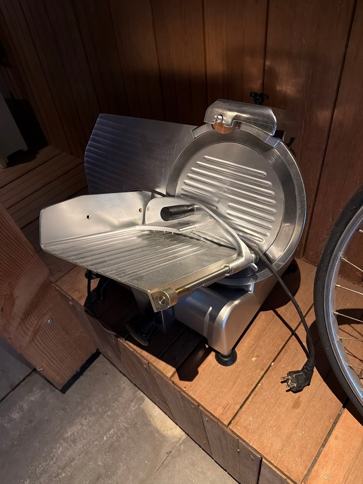 Professionele Vleessnijmachine Slicer 300ES-12, Ophalen of Verzenden, Gebruikt