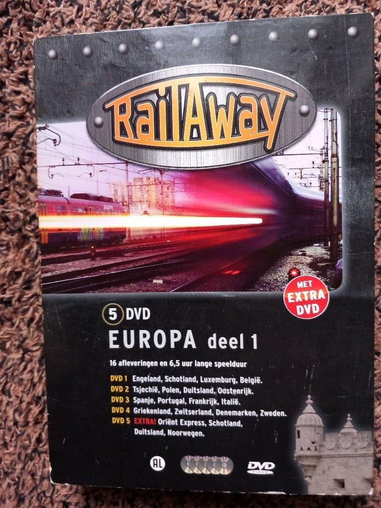 DVD box Rail Away Europa Box, Cd's en Dvd's, Dvd's | Documentaire en Educatief, Alle leeftijden, Ophalen of Verzenden, Zo goed als nieuw