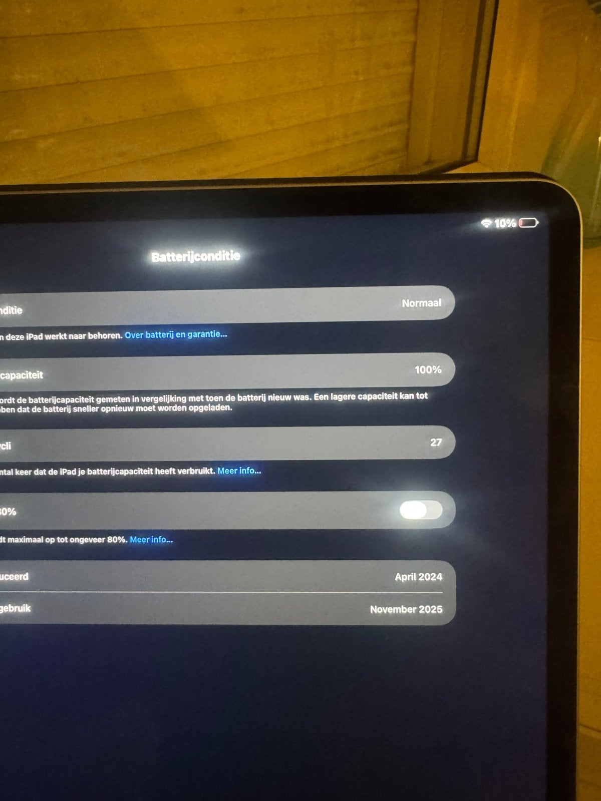 Foto 8 van Nieuwe ipad air m2 2024 - 13 inch - 512gb