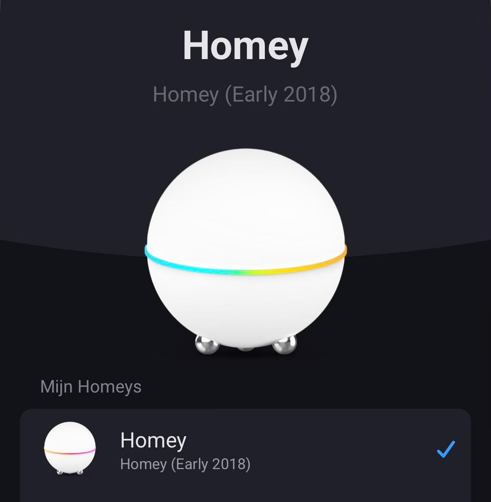 Homey (Early 2018) Smart Home Hub, Ophalen of Verzenden, Zo goed als nieuw