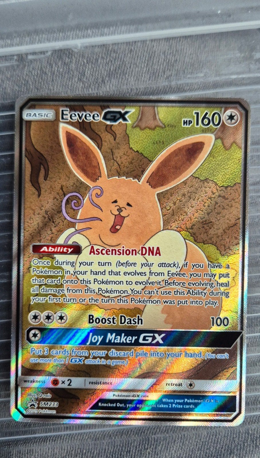 Eevee GX, Ophalen, Zo goed als nieuw