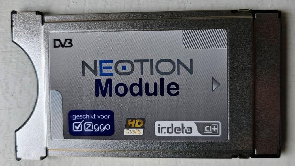 Ziggo CI+ TV module, merk Neotion, Ophalen