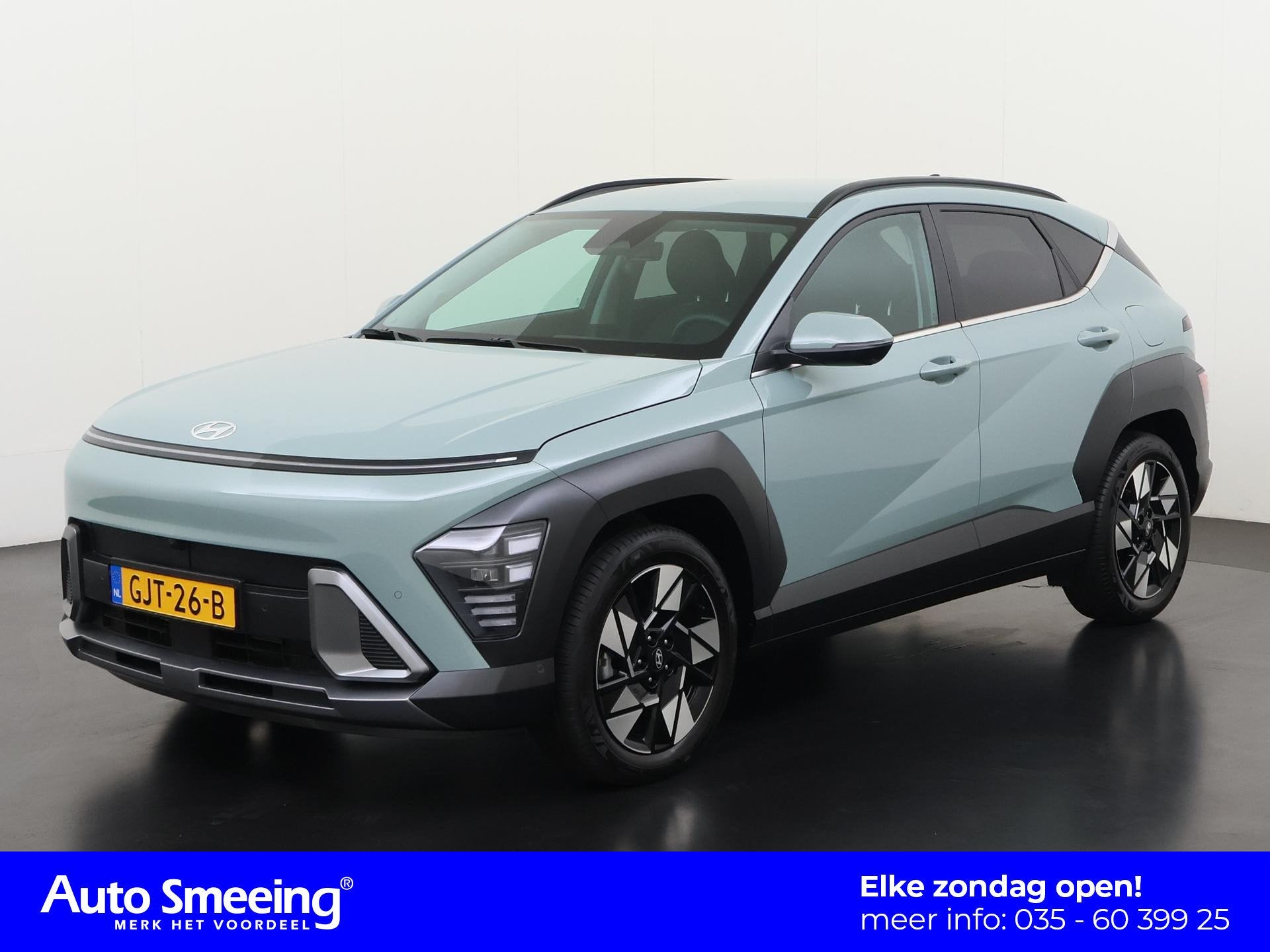 Hyundai Kona 1.6 GDI HEV Premium | Leder | Stuurverwarming |