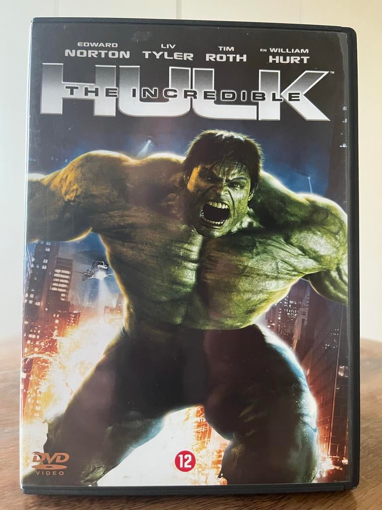 The Incredible Hulk DVD, Vanaf 12 jaar, Ophalen of Verzenden, Zo goed als nieuw, Actie