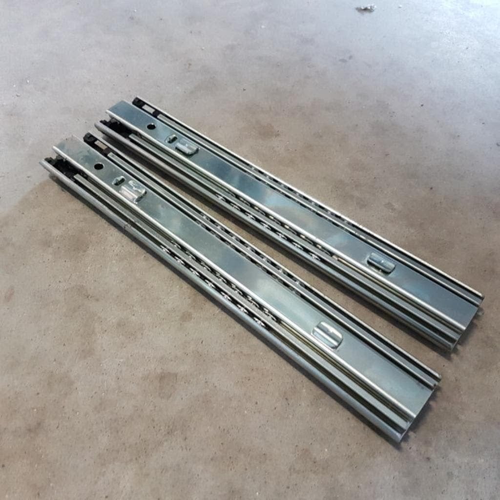 Ladegeleiders / geleiders voor ladekasten diverse maten, Ophalen, Gebruikt, 5 laden of meer, 50 tot 100 cm
