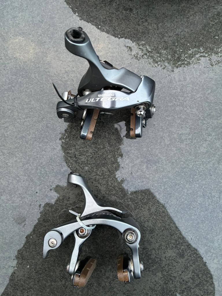 Shimano Ultegra remklauwen voor racefiets, Overige merken, Carbon, Ophalen of Verzenden, Zo goed als nieuw