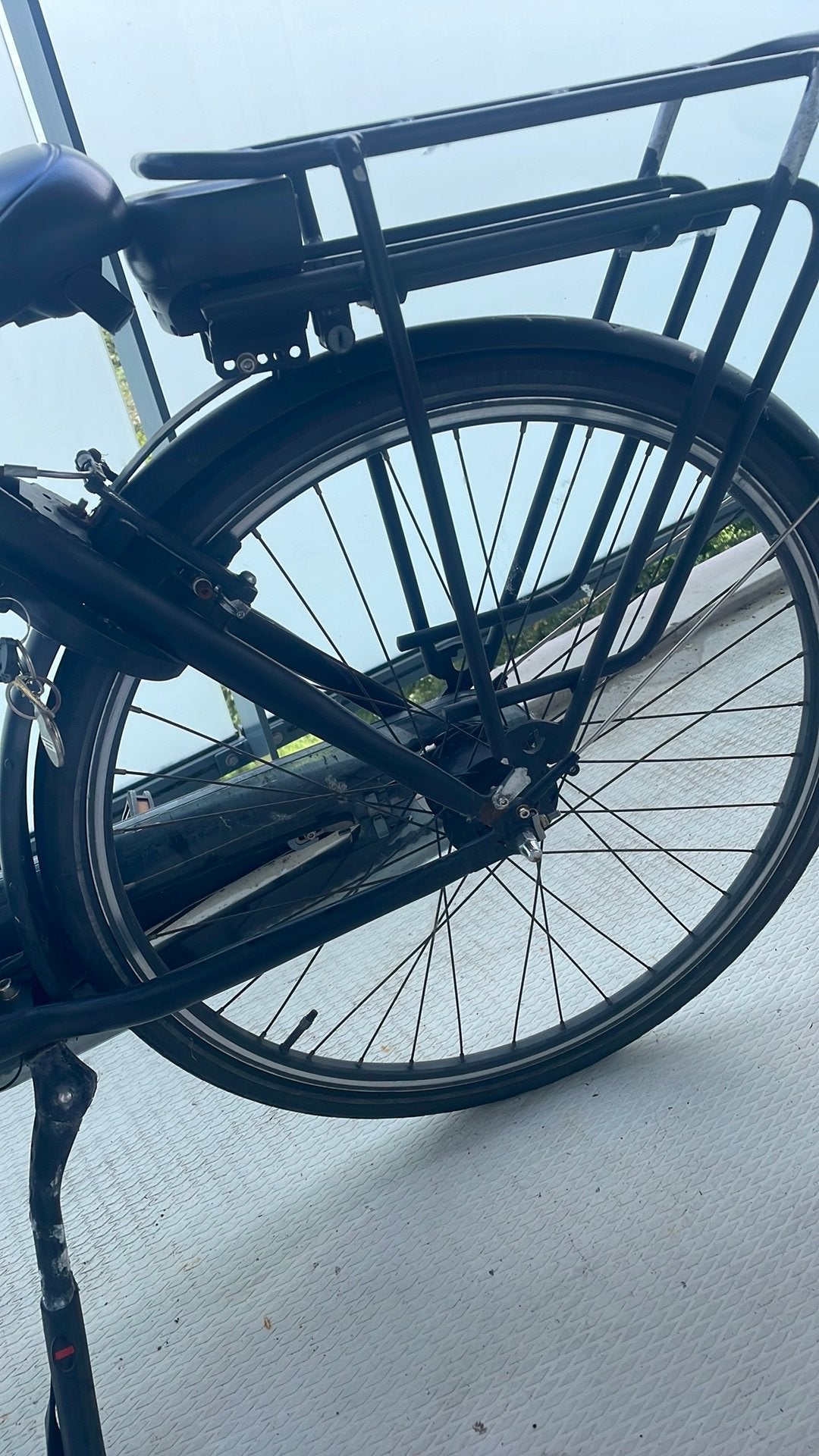 Altec e-bike achterwiel, Fietsen en Brommers, Fietsaccessoires | Bagagedragers, Ophalen of Verzenden, Zo goed als nieuw