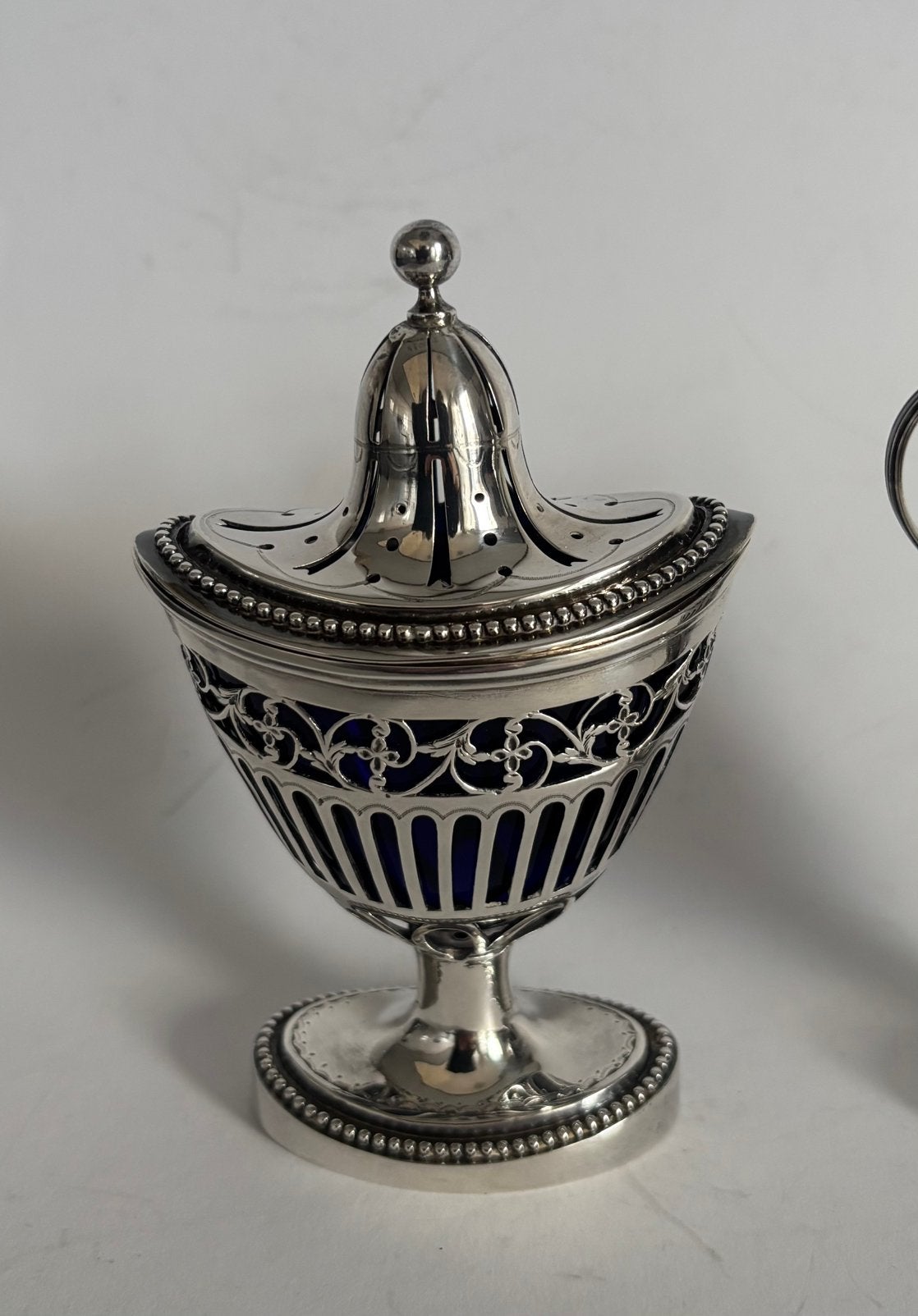 Zilveren tafelstel, Amsterdam 1792, Antiek en Kunst, Ophalen of Verzenden, Zilver