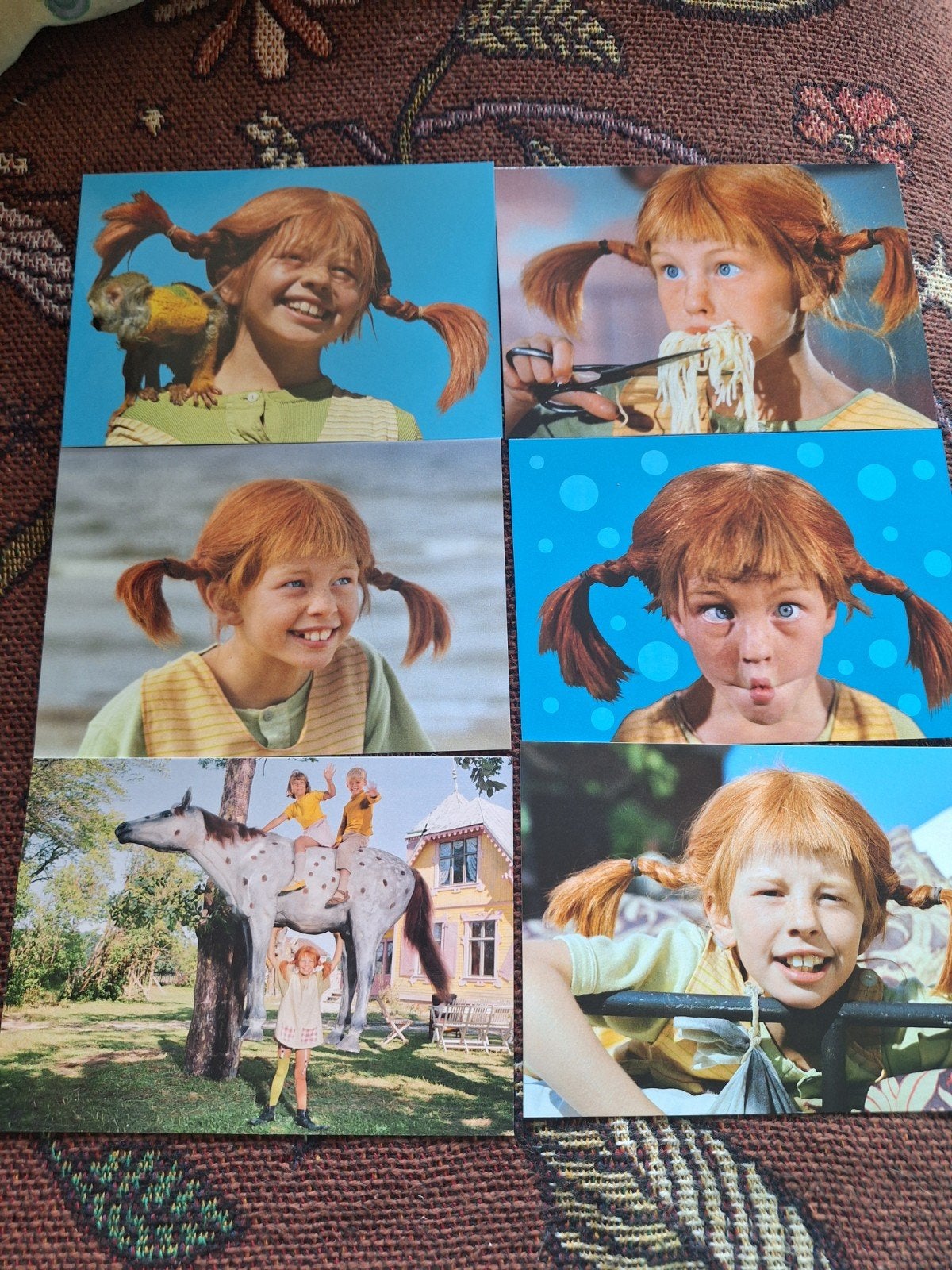 Pippi Langkous kaarten kaartjes, Ophalen of Verzenden, Minder dan 500 stukjes, Nieuw