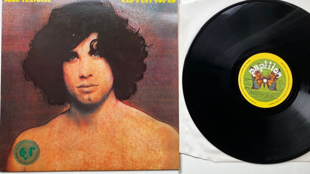 JTR1 John Travolta Can't let you go HOL77 €5 Papillon, LP, Ophalen of Verzenden, Zo goed als nieuw, Inclusief binnenhoes