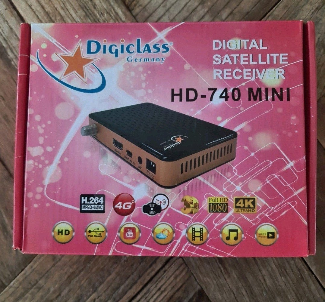 Digiclass Digitale Satelliet Ontvanger HD-740 & MA-802 Mini, Ophalen of Verzenden, Nieuw, Decoder