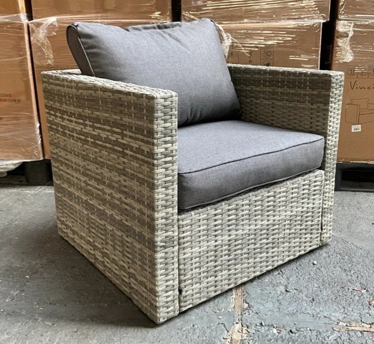 Nieuwe Vinci Lounge Stoelen voor Buiten met Kussens, Ophalen, 4 zitplaatsen, Nieuw, Loungeset