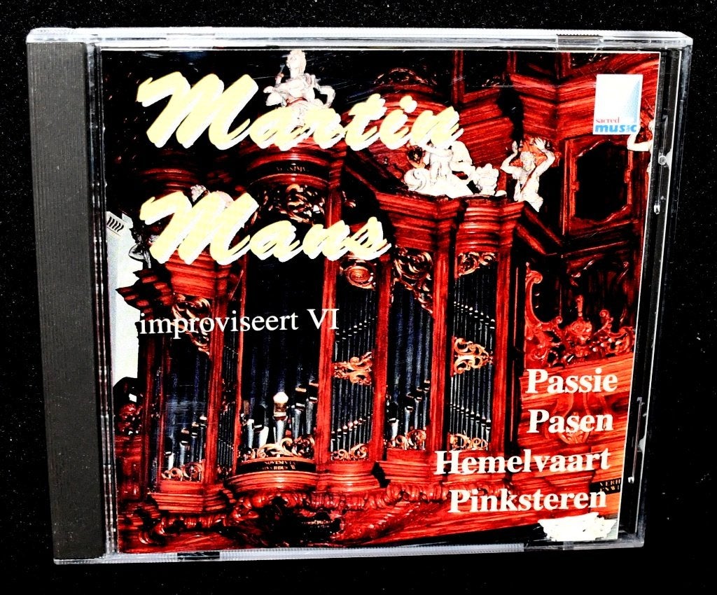 Martin Mans - Improviseert VI - Passie, Pasen, Hemelvaart, P, Ophalen of Verzenden, Zo goed als nieuw, Koren of Klassiek