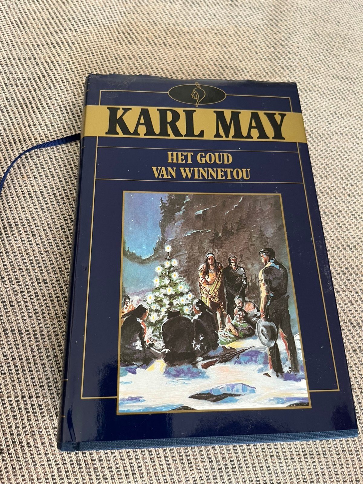 Karl May boek - Het goud van Winnetou, Ophalen, Zo goed als nieuw