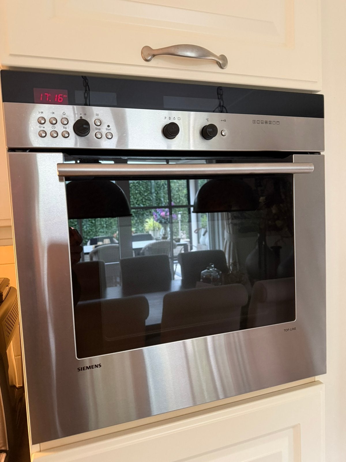 Siemens HBT79E4 Combi oven Magnetron —  met defect —, Ophalen, Gebruikt, 60 cm of meer, Siemens