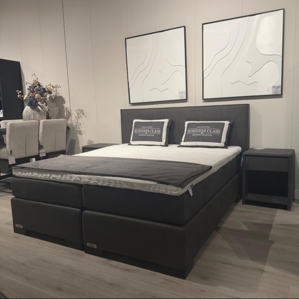 Caresse boxspring 180x200cm, Ophalen, Tweepersoons, 180 cm