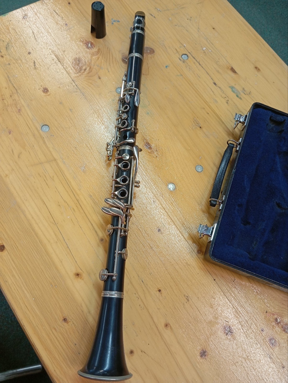 King Tempo Klarinet van Selmer Bundy met koffer, Muziek en Instrumenten, Blaasinstrumenten | Klarinetten, Ophalen of Verzenden