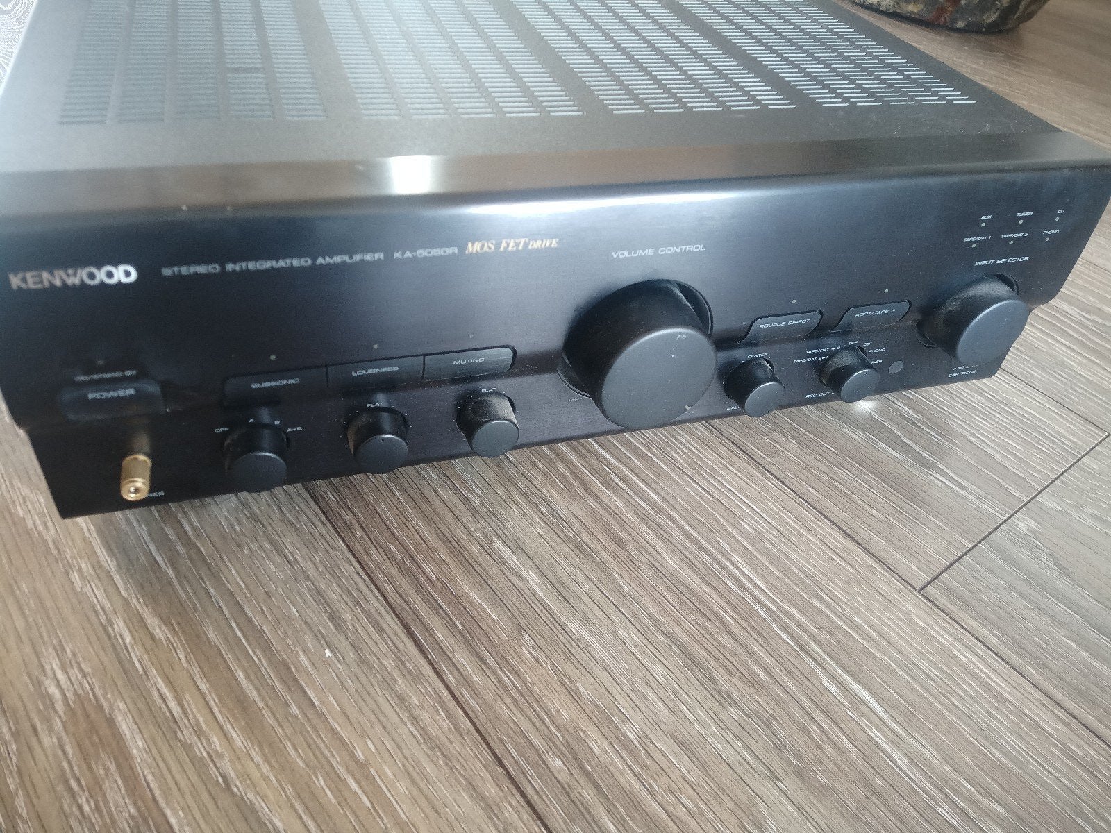 Kenwood KA-5050R MOS-FET Versterker LAATSTE KANS, Audio, Tv en Foto, Versterkers en Receivers, Ophalen, Gebruikt, 120 watt of meer