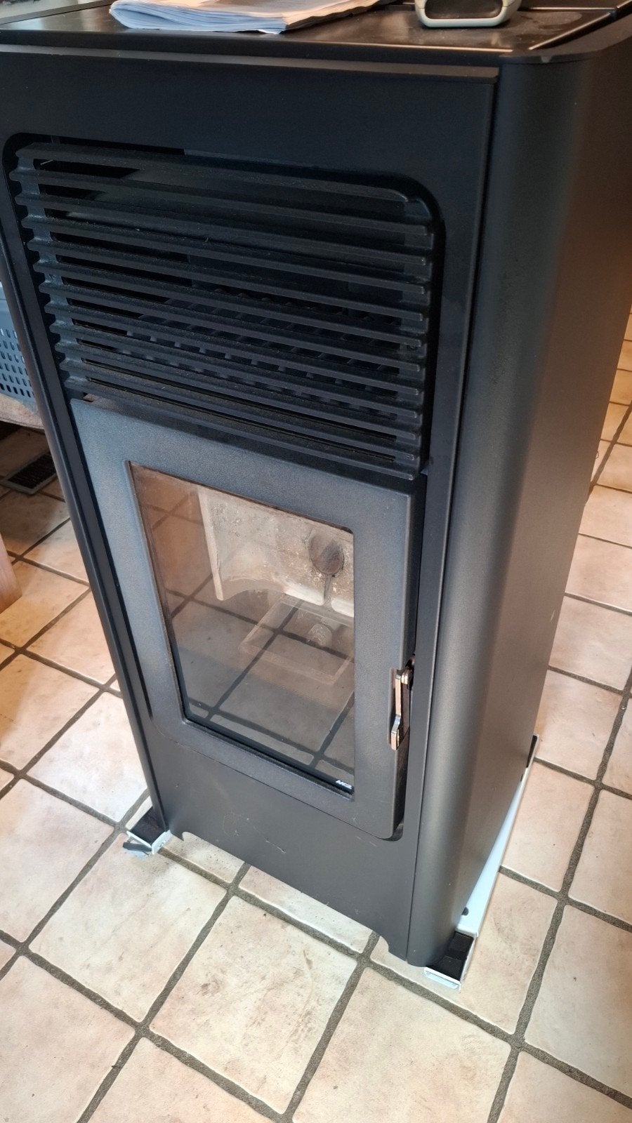 MCZ pelletkachel 8 kw, Ophalen, Overige brandstoffen, Zo goed als nieuw, Pelletkachel