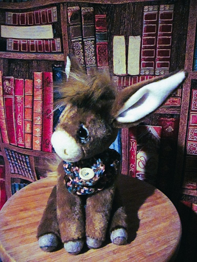 Kleine Ezel Caramel van Pluche - 18cm Artist Bear -, Verzenden, Nieuw, Stoffen beer, Overige merken