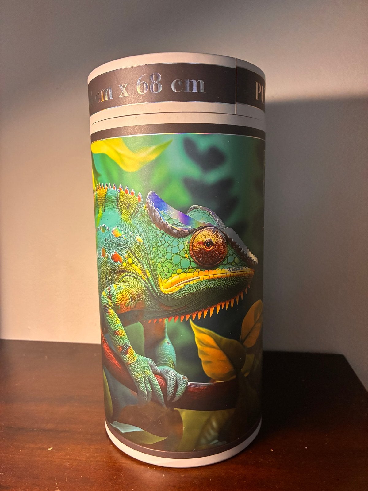 Holografische Legpuzzel Kameleon 1000 Stukjes, Ophalen of Verzenden, 500 t/m 1500 stukjes, Nieuw, Legpuzzel