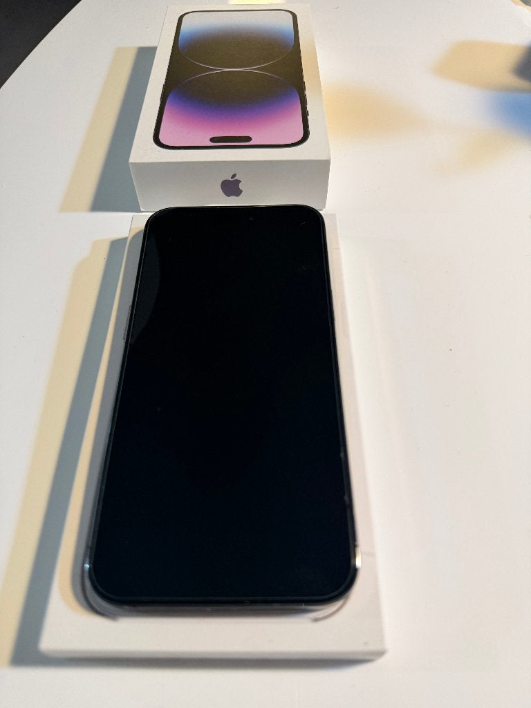 iPhone 14 Pro Max 128GB Deep Purple, Ophalen, 128 GB, Paars, Zo goed als nieuw