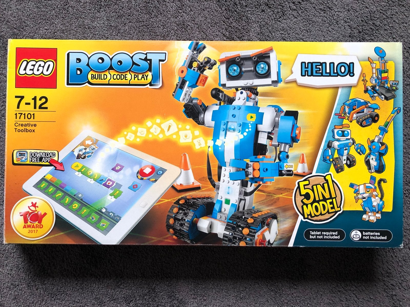 Lego Boost 17101 Creative Toolbox - Programmeerbare Robot, Overige thema's, Lego, Ophalen of Verzenden, Zo goed als nieuw