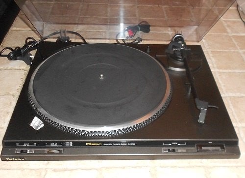 Technics draaitafel SL BD22 zwart,lees maar's even....mooi.., Ophalen of Verzenden, Zo goed als nieuw, Platenspeler, Technics