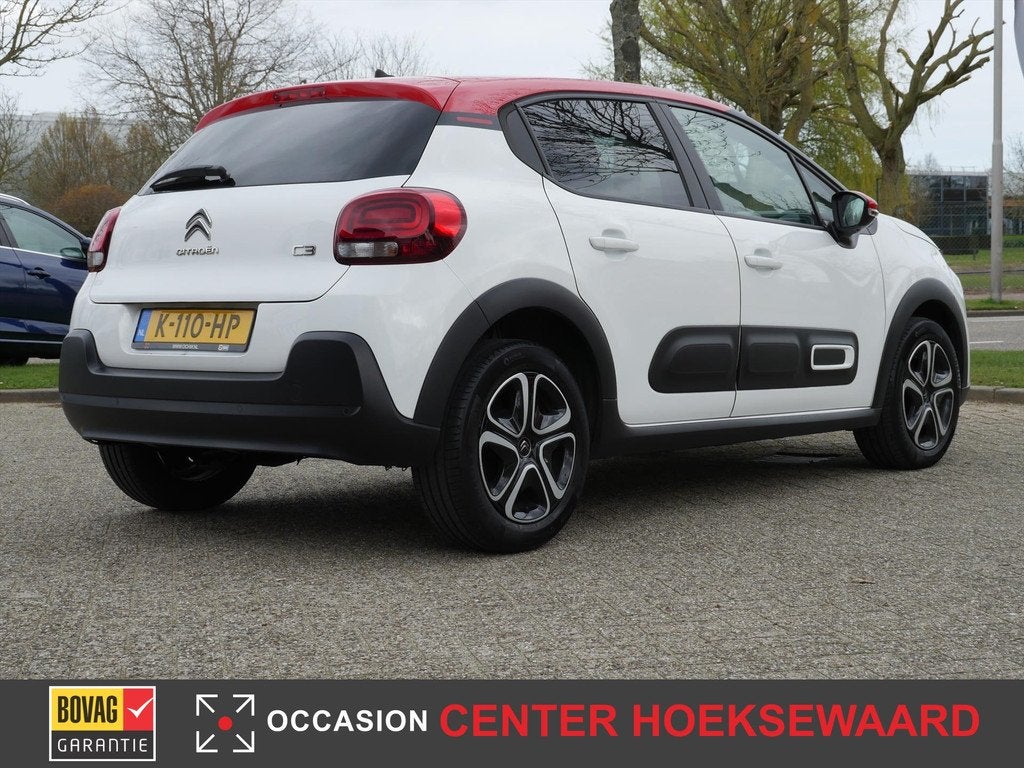 CITROEN C3 1.2 PureTech S&S Feel | Navigatie | Privacy | 2-T, Euro 6, 1199 cc, 450 kg, Wit