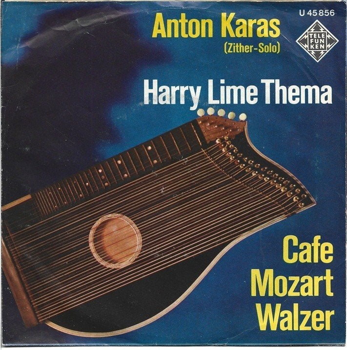 Anton Karas – Harry Lime Thema, Gebruikt, Verzenden, Filmmuziek en Soundtracks, 7 inch
