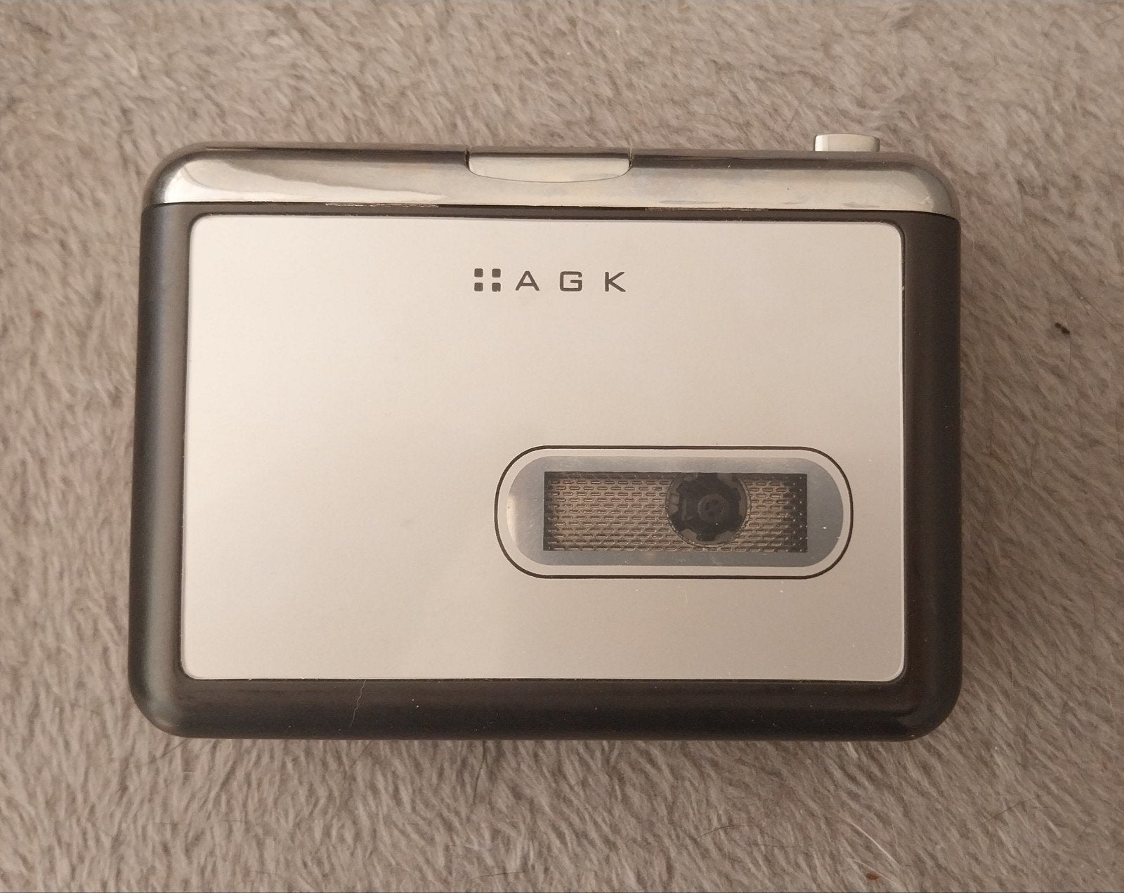 AGK Cassettespeler - Compact en Draagbaar, Ophalen of Verzenden, Enkel, Overige merken, Tape counter