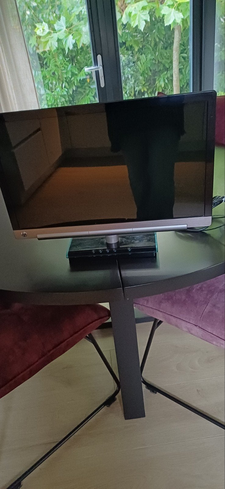 HP x2301 Beeldscherm - 55 cm breed, 34 cm hoog, Computers en Software, Ophalen, Gebruikt, HDMI, Full HD