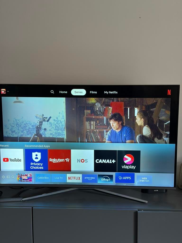 Samsung 6-Series 4K 49 inch Smart TV (UE49KU6400SXXN), Ophalen, 50 Hz, Zo goed als nieuw, Samsung