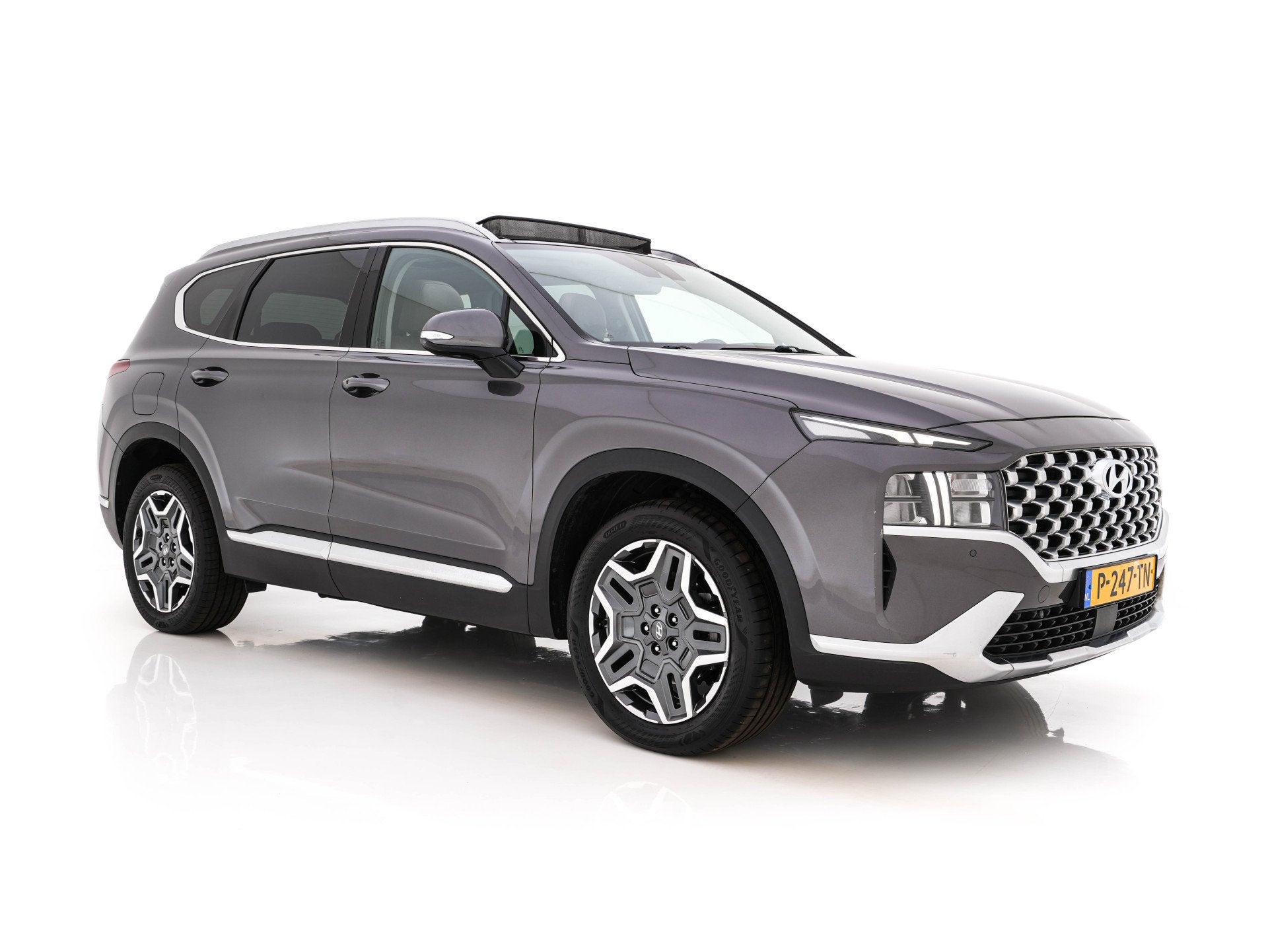 Hyundai Santa Fe 1.6 T-GDI Comfort Smart Sky AWD [ 7-Pers. ], Auto's, 1350 kg, Santa Fe, Gebruikt, Euro 6