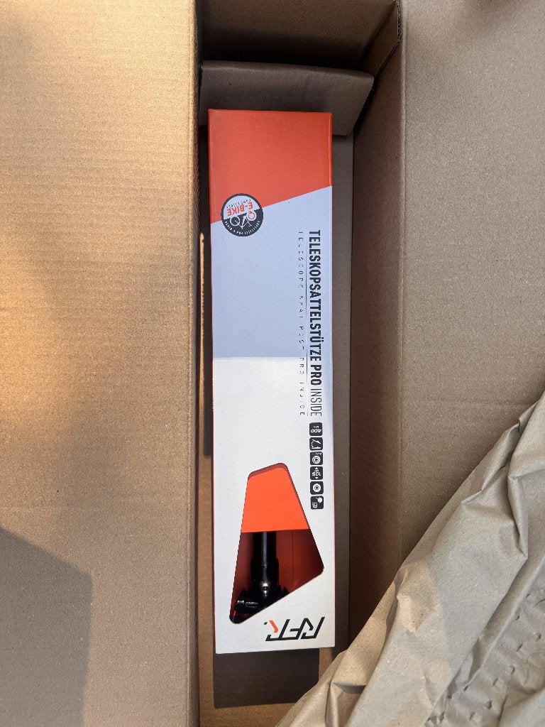 Zadelpen Cube -  RFR TELESCOPE SEATPOST PRO INSIDE 400MM, Fietsen en Brommers, Fietsonderdelen, Nieuw, Racefiets, Ophalen of Verzenden