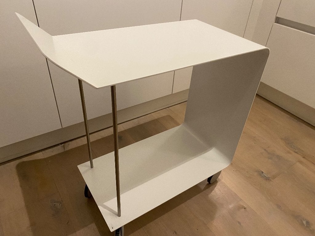 Pieper Concept Serveerwagen, Ophalen, Nieuw, Wit, Metaal