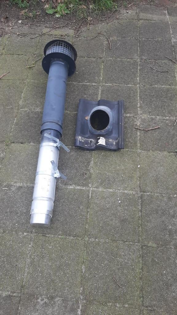 Gaskachel rookafvoer, Ophalen, Gas, Gaskachel
