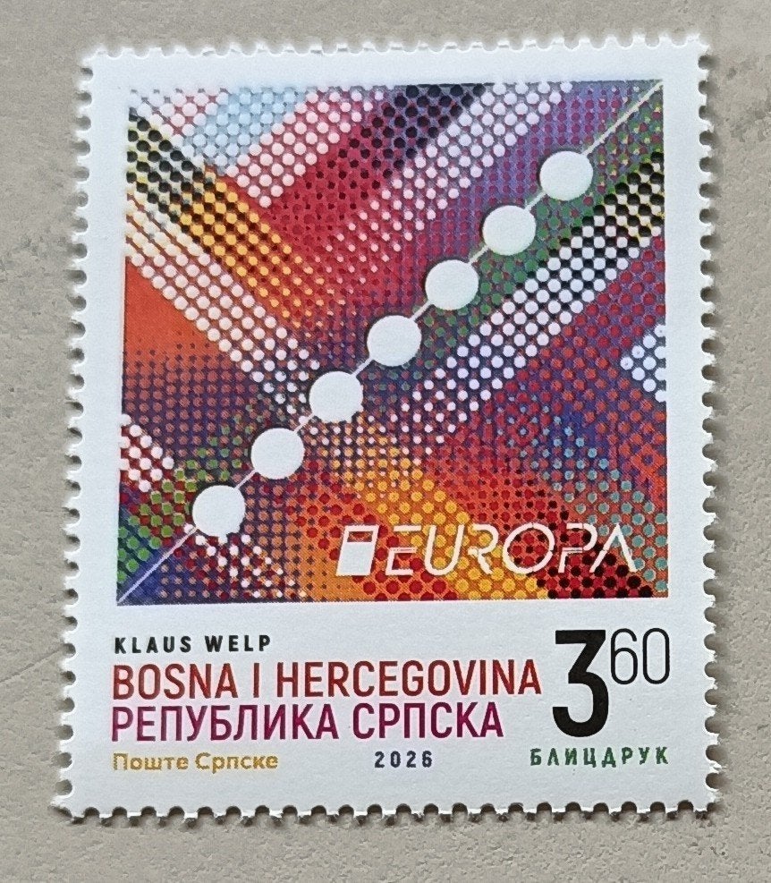 Bosnie Herz.- Bosnia herz. (Servie) 2026  cept PF, Ophalen of Verzenden, Overige landen, Postfris