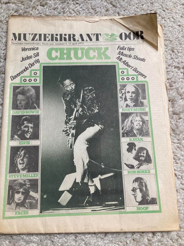 Muziekkrant OOR 1973 KAYAK Judee Sill DAVID BOWIE Rob Hoeke, Boeken, Ophalen of Verzenden, Gelezen, Muziek, Film of Tv