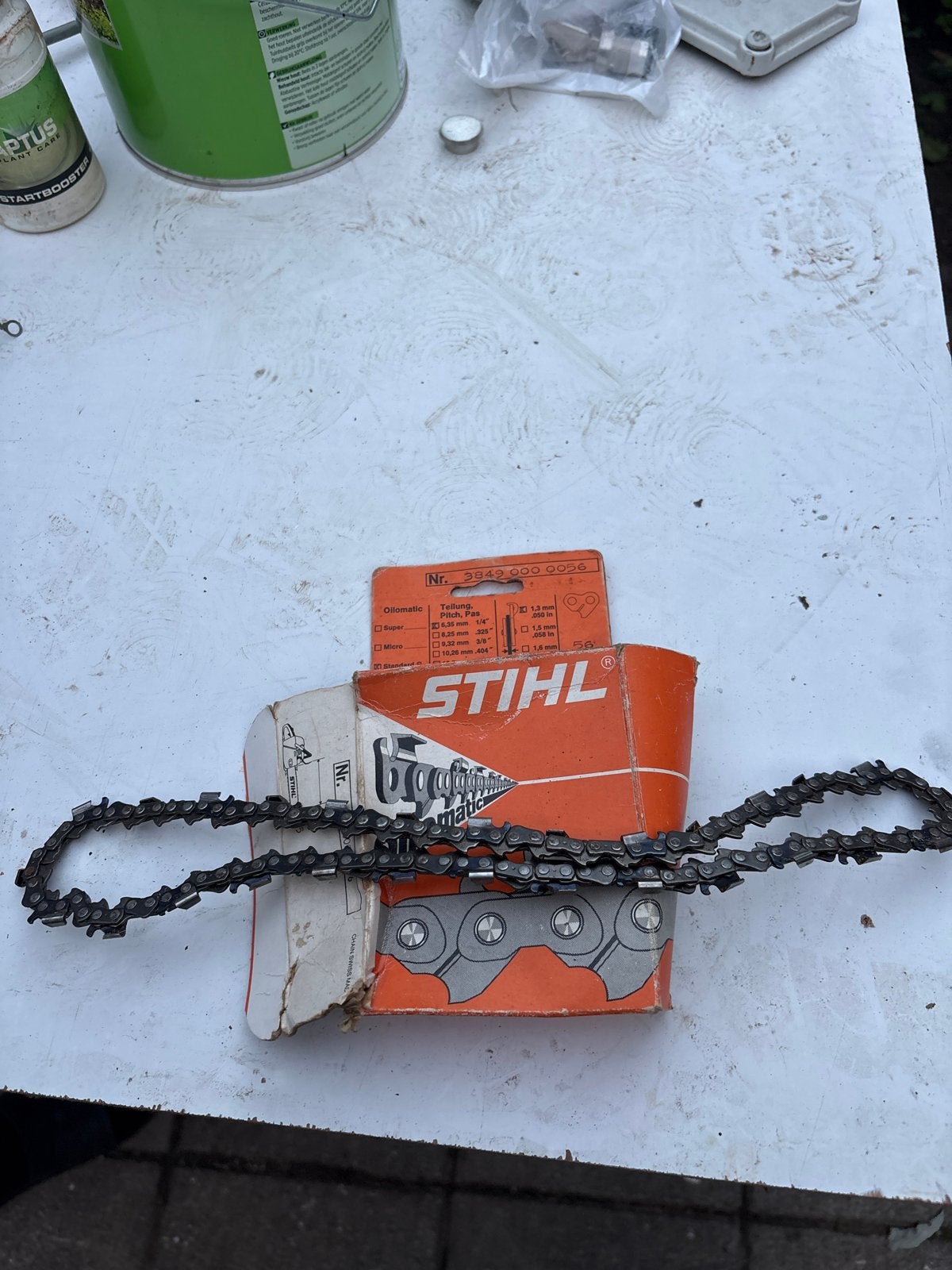 Stihl Oilomatic kettingzaagketting - Nieuwstaat, Ophalen of Verzenden, Zo goed als nieuw