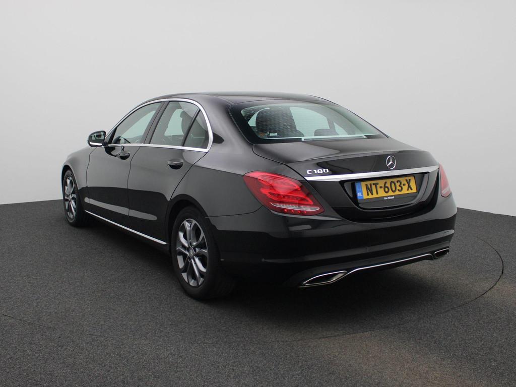 Mercedes-Benz C-klasse 180 Business Solution | Automaat | Ca, Auto's, Mercedes-Benz, Automaat, 12 maanden, Zwart, Bedrijf