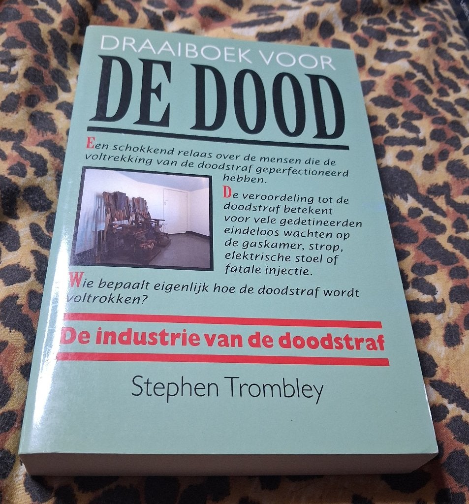 Draaiboek voor de dood, schokkend relaas over de doodstraf, Ophalen of Verzenden, Zo goed als nieuw, Maatschappij en Samenleving