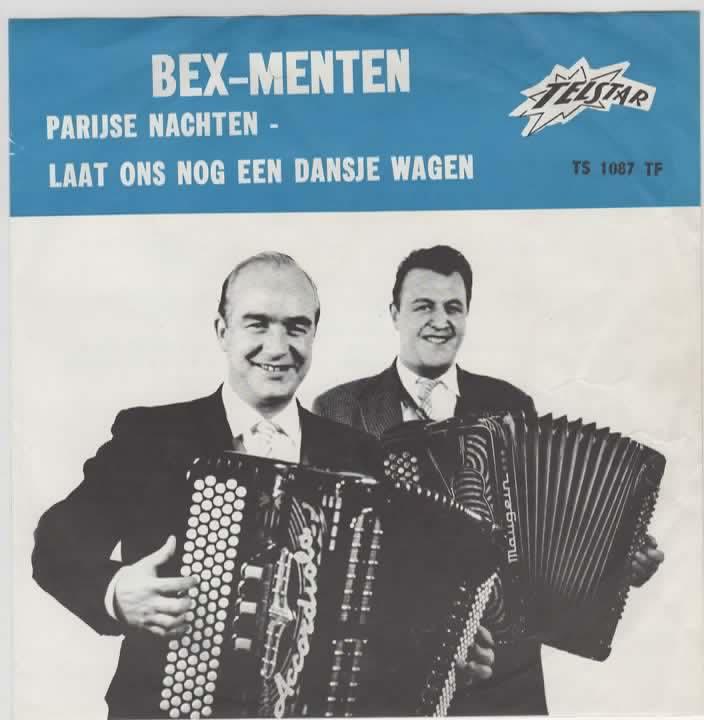 Duo Bex- Menten- Parijse Nachten TELSTAR, Verzenden, Zo goed als nieuw, 7 inch, Nederlandstalig
