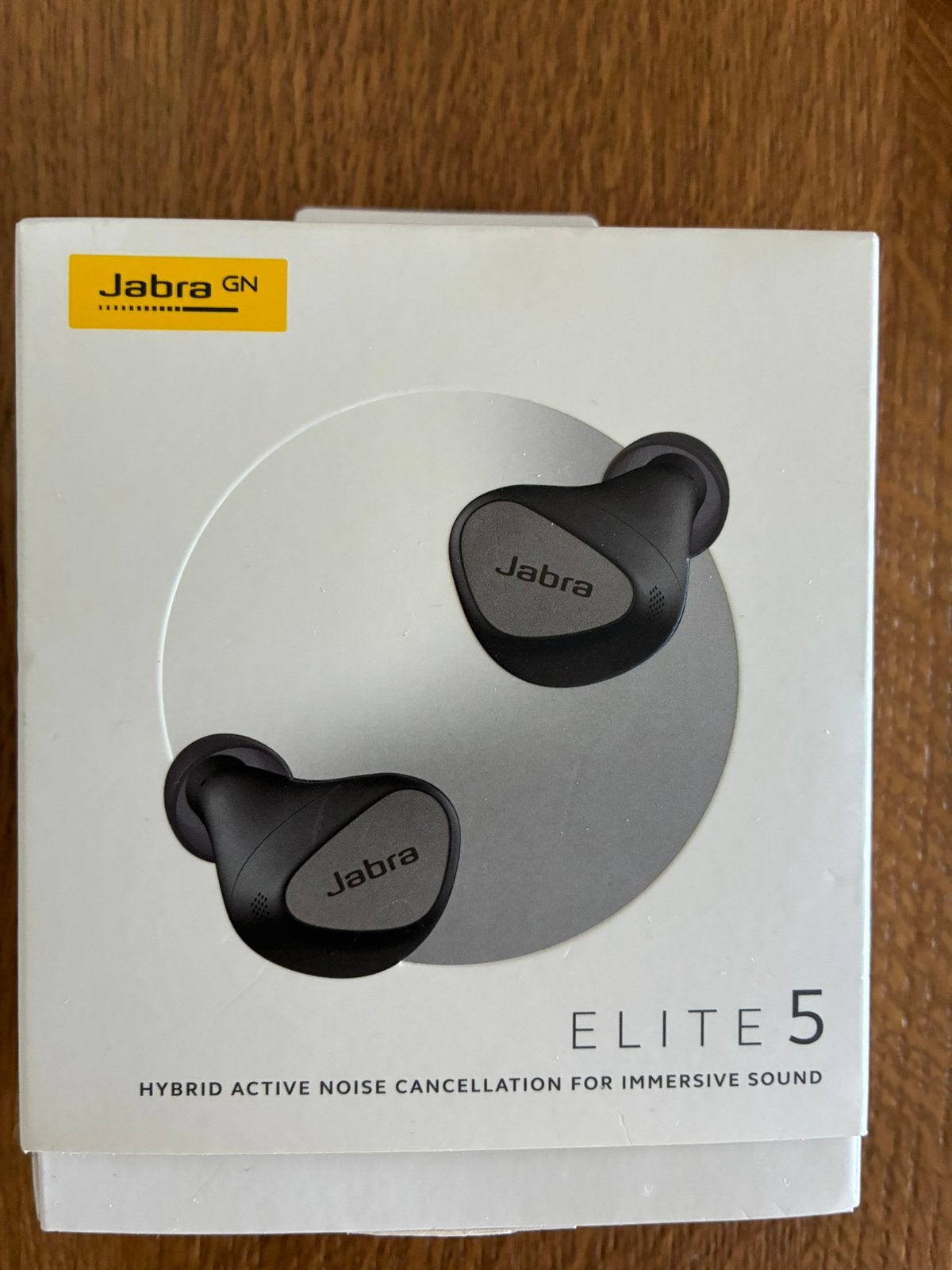 Jabra elite 5 zwart oordopjes, €50